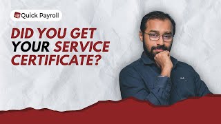 Can an employer deny to provide you service Certificate? #QPShorts 71