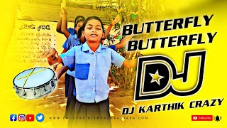 Butterfly Butterfly Insta Trending ||dj song||funny dj song||telugu dj songs||Trending Karthik Crazy