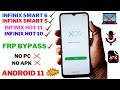 All Infinix Android 11 FRP Bypass 2023 | X688B/X657B/X6611B | Google Account Bypass Without PC