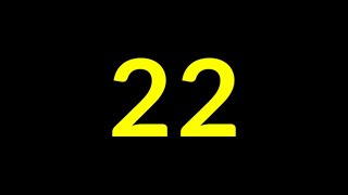 22 Seconds Countdown Timer With Sound Effect