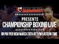 antonin decarie vs. pablo munguia live on pay per view march 28th at 7 pm est