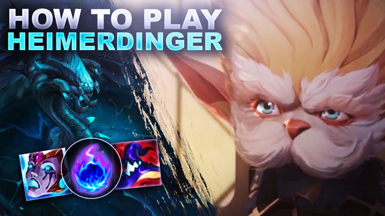 HOW TO PLAY HEIMERDINGER FROM ARCANE! | League Of Legends - YouTube