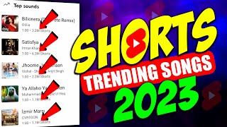 Shorts Trending Songs 2023 Kaise Find Kare🔥shorts viral kaise kare 🤫 short viral tricks 2023 !shorts