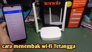 cara menembak wi-fi Tetangga