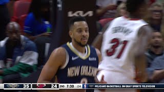 Pelicans Stat Leader Highlights: CJ McCollum with 30 Points vs. Miami Heat