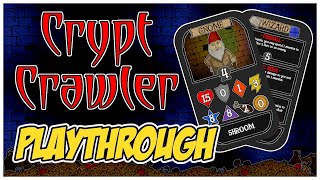 Crypt Crawler Playthrough: Gnome Wizard!