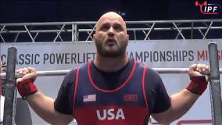 DENNIS CORNELIUS | 2017 IPF RAW OPEN WORLD CHAMPIONSHIPS | (6/25/2017)