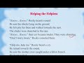 in harmony unit explanation in malayalam class 3 part 2 the heavy rain helping the helpless