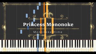 Princess Mononoke『もののけ姫』【Piano Tutorial】