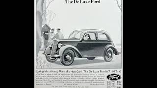 The De Luxe Ford Advertising in 1936