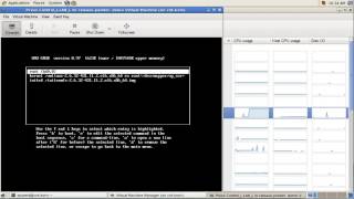Linux: Booting into single user mode using virt-manager