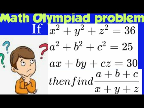 Math Olympiad Problem|#algebra @AyaansMath - YouTube