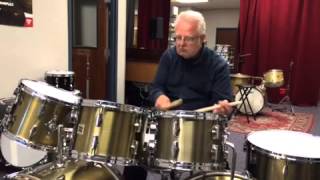 Steve Maxwell brief Fibes drum set audio file