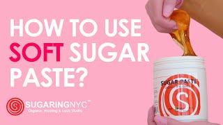 Soft Sugaring Paste. How to Use.