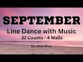 SEPTMBER | Line Dance | Tutorial with Music