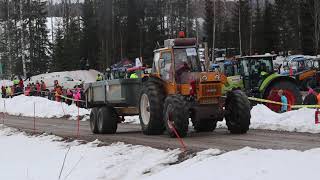 Traktorien mäkivetokisat Vieremä Valmet 1102 Vapo