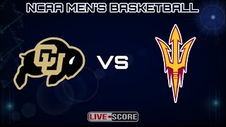 Colorado Buffaloes vs Arizona State Sun Devils | NCAA Men's Basketball Live Scoreboard