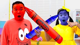 Jannie Pretend Play with Magic Colors Toys | Funny Stories for Kids