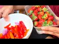 BUAT SAMBEL STRAWBERRY VIRAL BARENG KAK meimei_swann dan puspa_20 #noerabyreisha