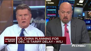 Jim Cramer: I don’t understand why President Donald Trump would do a tariff delay