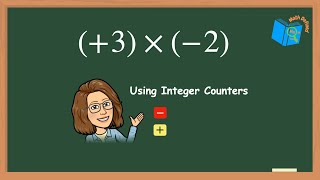 The Power of Counters! How to Multiply Integers with Counters | Math Defined with Mrs. C.