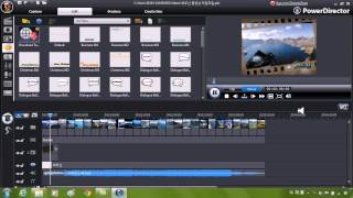 Cyberlink PowerDirector v7 009 글자 입력하기