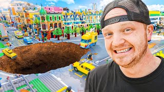 $100,000 Lego City Vs Natural Disasters