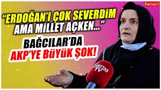 Bağcılar'da AKP oyları eriyor mu? Bu sokak röportajını herkes izlesin! Yurttaşların gözleri doldu!