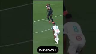 OUNAHI's GOAL  🐝🔥 #ounahi #marseille #goals #Ligue1 #maroc #Kora #endm #shorts #short #shortvideo