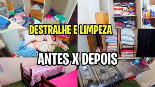 DESTRALHE E LIMPEZA/ ANTES X DEPOIS #faxina #limpeza #cleaning