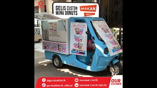 Unit GELIS milik Muna Donuts tampil di program Makan Receh Trans 7