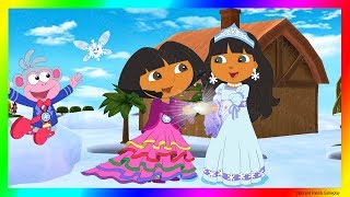 Dora and Friends The Explorer Cartoon Adventure 💖 Dora Saves The Snow Princess with Dora Explorer