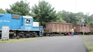 GMTX GP38-2 #2198 on the Branford Steam Railroad