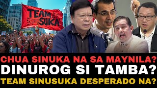 CHUA SINUSUKA NA SA MAYNILA? MARCOLETA DINUROG SI TAMBA? TEAM SINUSUKA DESPERADO NA?