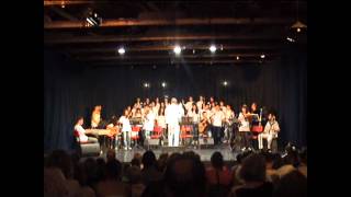 O Mauros Gatos-Choir and Orchestra of 2nd Junior High School of  Heraklion,Crete.