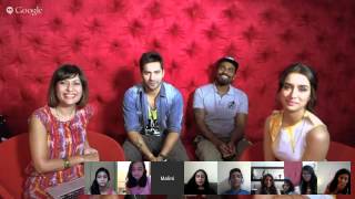 #MMHangouts With Varun Dhawan, Shraddha Kapoor \u0026 Remo D'Souza