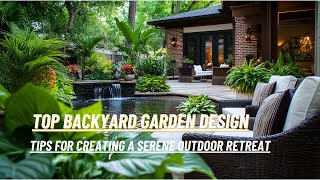 Luxurious Backyard Décor Ideas: Creating Your Dream Outdoor Oasis