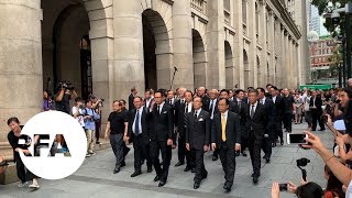 Hong Kong Lawyers March Against China Extradition Plans | Radio Free Asia (RFA)