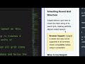 CSS Grid 3 - Explicit vs Implicit Grids, Subgrid and Grid Template Areas