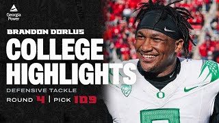 Brandon Dorlus College Highlights | 2024 NFL Draft | Atlanta Falcons