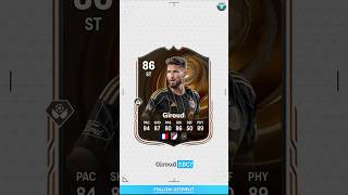 Is Ultimate Succession Giroud SBC worth it? #fc25 #shorts #playerreview