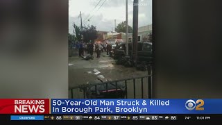 50-Year-Old Man Struck, Killed In Borough Park, Brooklyn