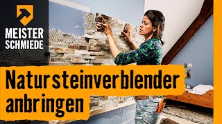 Natursteinverblender anbringen | HORNBACH Meisterschmiede