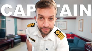 Inside the Captain's Cabin of a Mega Ship | Room Tour | LNG