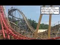 zambezi zinger 2023 worlds of fun s new family wooden coaster full review