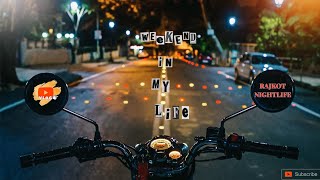 Rajkot Night Life | Colourful City In Gujarat |4K Asmr Walking Along Video