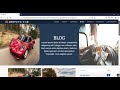 Responsive driving school website template