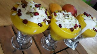 Mango Fruit salad/മാങ്ങാ കൊണ്ട് വീട്ടിൽഉണ്ടാക്കാമോ  ഇത്രയും കിടിലൻ  ഫ്രൂട്ട് സാലഡ് അസാദ്യ ടേസ്റ്റിൽ