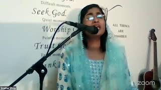 സ്തുതിയും ആരാധനയും | Dr.Sneha Shoy | Compass Ministries | Evening  Zoom Fellowship | Day 1764