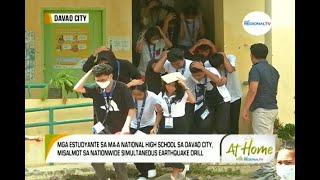 At Home with GMA Regional TV: Earthquake Drill